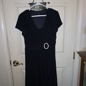 Apt. 9 Black Dress with Rhinestone Accent